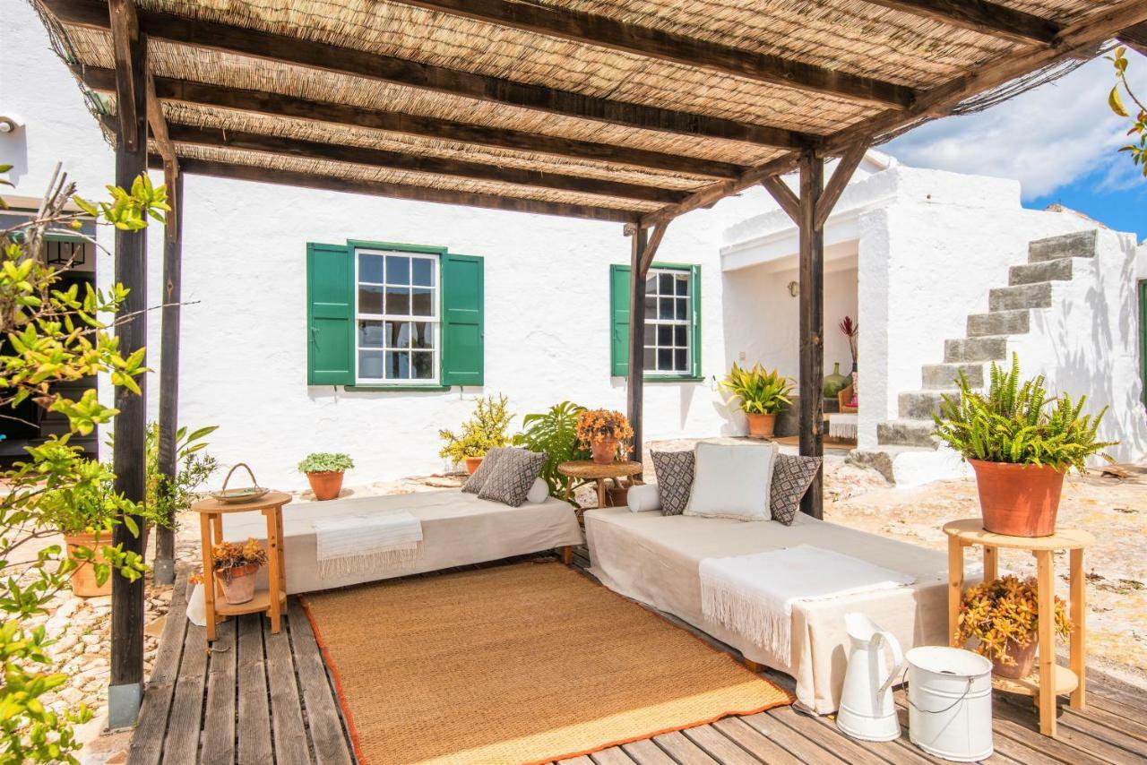 Finca Binicalaf Vell Cala En Porter  Eksteriør bilde